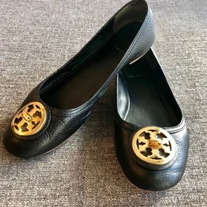 Black Tory Burch Flats